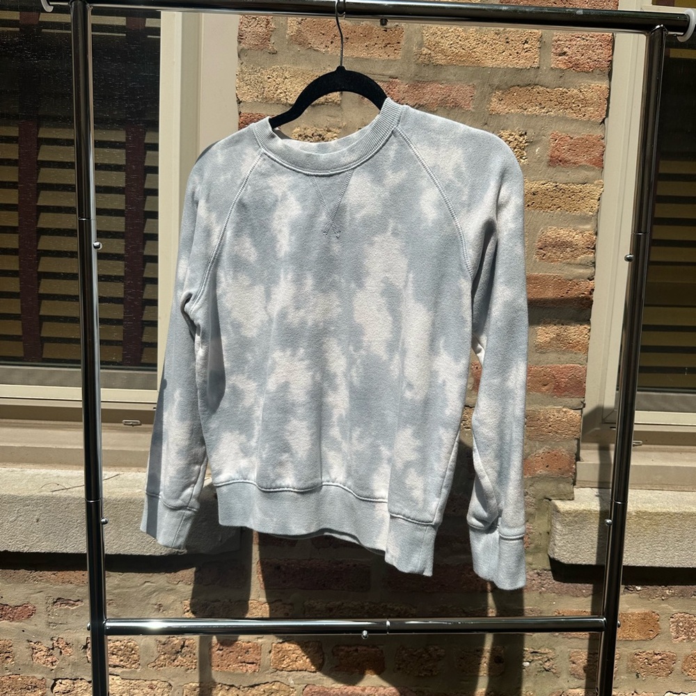 RicherPoorer Recycled Tie Dye Crewneck Sweater